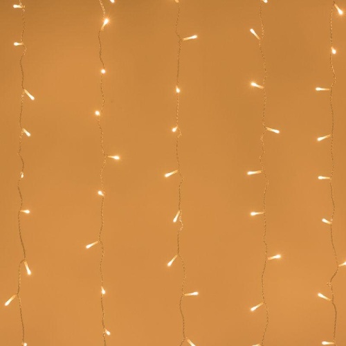 Гирлянда светодиодная декоративная ARD-CURTAIN-HOME-1500x1500-CLEAR-144LED Warm (230V, 6W) (ARDCL, IP20) | код 24830 | Arlight
