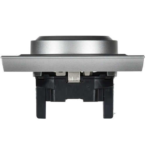 BRITE Розетка 2-местная с заземлением с защитными шторками 16А в сборе РСш12-3-БрА алюминий | код BR-R24-16-K47-F | IEK фото 2 BRITE Розетка 2-местная с заземлением с защитными шторками 16А в сборе РСш12-3-БрА алюминий | код BR-R24-16-K47-F | IEK фото 2