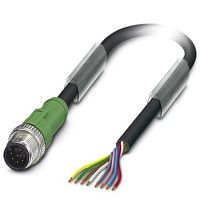 Кабель для датчика / исполнительного элемента SAC-8P-M12MS/ 1,5-PVC | код 1415716 | PHOENIX CONTACT