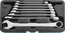 W84108S Набор ключей гаечных комбинированных с профилем SUPER TECH в кейсе, 8-19 мм, 8 предметов | код W84108S | JONNESWAY