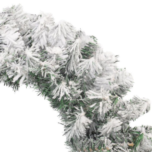 Венок еловый заснеженный d60см IP44 ПВХ Neon-Night 307-148 фото 4