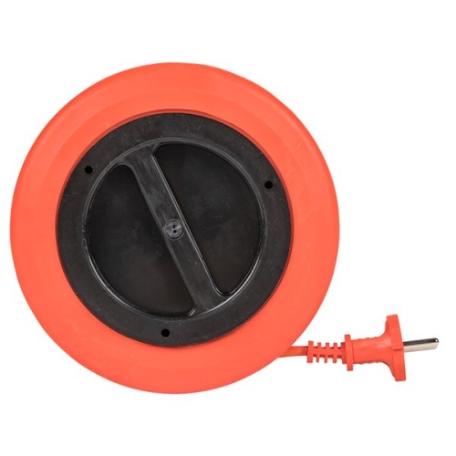 Удлинитель-рулетка 4*5 м без заземления ПВС 2*0,75 10А/2,3кВт PROxima | код UBR-6-257-4-5 | EKF фото 4