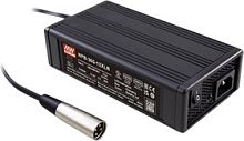 Источник питания AC-DC, зарядное устройство, 304Вт, вход 90…264В AC/127…370В DC, выход 14.4В/20А, рег. вых=10.5…15.2В, изоляция 3000В AC, в кожухе, 180х96х49мм, -30…+70С, тип АКБ свинцово-кислотный или литиевый, 4-контактный штекер XLR | код NPB-360