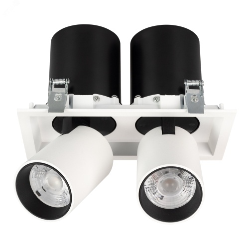 Светильник LTD-PULL-S110x210-2x10W Day4000 (WH, 24 deg, 230V) (IP20 металл, 5 лет) | код 31361 | Arlight