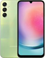 Смартфон Samsung SM-A245F Galaxy A24 128Gb 6Gb зеленый моноблок 3G 4G 2Sim 6.4 1080x2340 Android 13 50Mpix 802.11 a/b/g/n/ac NFC GPS GSM900/1800 GSM1900 microSD max1024Gb | код 1927116 | SAMSUNG
