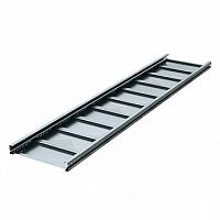 Лоток листовой неперфорированный 100х600, лонжерон 2 мм, L 6 м, цинк-ламель (упак. 6м) | код. UNH616ZL | DKC