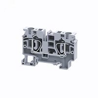 Клемма проходная пружинная OptiClip CX-10-I-BU-57A-(0,2-10)-синий | код 289718 | КЭАЗ