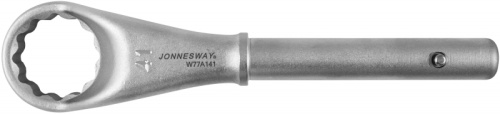 W77A141 Ключ накидной усиленный, 41 мм, d21.5/265 мм | код W77A141 | JONNESWAY