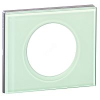 Рамка, однопостовая, смальта белая глина | код 69311 | Legrand