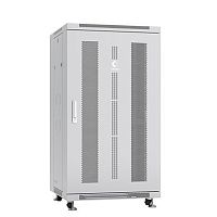 Cabeus ND-05C-22U60/100 Шкаф монтажный телекоммуникационный 19 напольный для распределительного и серверного оборудования 22U 600x1000x1166mm (ШхГхВ) передняя и задняя перфорированные двери, ручка с замком, цвет серый (RAL 7035) | код 7200c