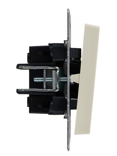 BRITE Выключатель 1-клавишный 10А ВС10-1-0-БрКр бежевый | код BR-V10-0-10-K10 | IEK фото 6