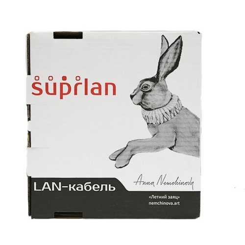 Витая пара U/UTP Cat 5e 4x2xAWG24 Standart Cu PVC IN 100м (RUS) | код 01-0332-1 | SUPRLAN фото 3