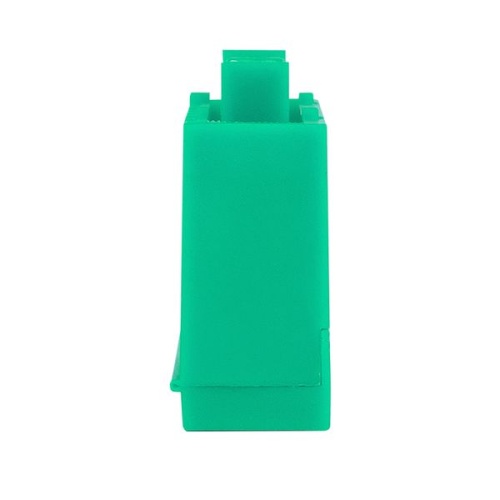 Шина "0" PE (6х9мм) 8 отверстий латунь зеленый изолированный корпус на DIN-рейку PROxima | код sn0-63-8-ig | EKF фото 4