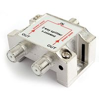 ТВ проф. сплиттер на 2 телевизора, Cablexpert AS-TV-PP-02, Power Pass 5-2400MHZ | код AS-TV-PP-02 | Cablexpert