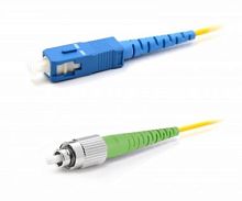 Патч-корд оптический LANMASTER, LSZH, симплексный, ST/APC-SC/UPC, SM OS2, 3.0 м | код LAN-ST-SC/SAU-3.0 | LANMASTER