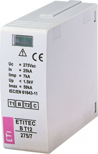 Сменный модуль ETITEC B T12 275/7 | код 002440363 | ETI
