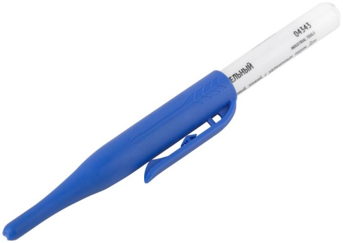 Маркер строительный двусторонний красный | код 4343 | FIT фото 6