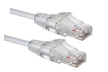 Патч-корд CAT6A SLIM-LINE U/UTP LSZH Белый 2м | код 21S-UA-02WT | Eurolan