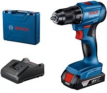 Дрель-шуруповерт Bosch GSR 185-LI аккум. патрон:быстрозажимной (кейс в комплекте) (06019K3001) | код 2031296 | BOSCH