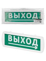 Оповещатель охранно-пожарный световой Топаз-220-Д Направление к выходу 220 В, IP52 TDM | код SQ0349-0409 | TDM