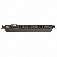 Блок распределения питания для 19 шкафов, 8 розеток IEC60320 С13, савтоматом защиты 1P (упак. 1шт) | код. R519IEC8CBC14 | DKC