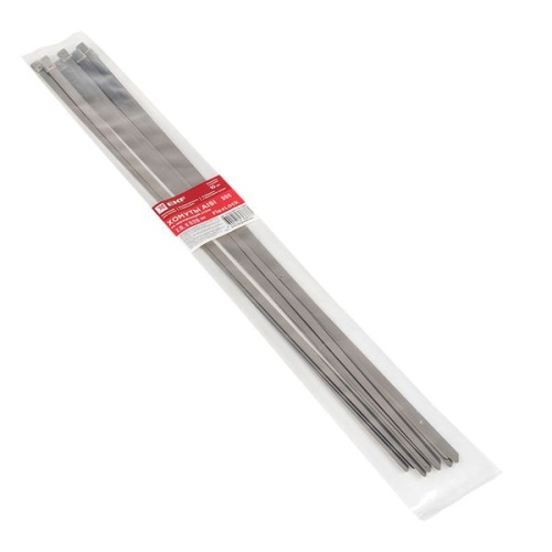 Хомут AISI 304 из нержавеющей стали, 7,9x520 (10 шт,) FlexLock PROxima | код plc-fl-tss-304-7.9x520-r | EKF фото 3