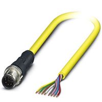 Кабель для датчика / исполнительного элемента SAC-8P-MS/10,0-542 SCO BK | код 1406092 | PHOENIX CONTACT