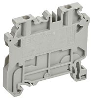 ARMAFIX Колодка клеммная CY2.5 винтовая 2,5мм2 проходная серая Ex IEK | код AF-CT30-00-K03-002-EX | IEK