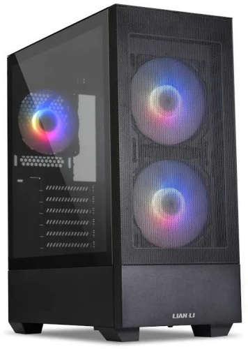 Корпус Lian-Li Lancool 205 Mesh черный без БП ATX 2x120mm 2x140mm 2xUSB3.0 audio bott PSU | код 2008091 | LIAN-LI