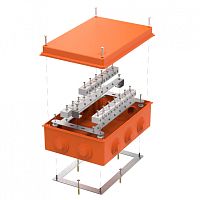 Коробка огнестойкая для о/п 40-0330-FR10.0-40 Е15-Е120 RAL2004 260х175х90 (7 шт/кор) Промрукав | код 40-0330-FR10.0-40 | ПРОМРУКАВ