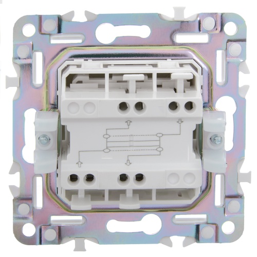 SKANDY Выключ. 1-кл. перекр. 10А SK-V03S сереб. IEK | код SK-V13-0-10-K23 | IEK фото 3