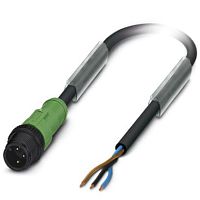 Кабель для датчика / исполнительного элемента SAC-3P-M12MS/ 1,5-PUR P | код 1456006 | PHOENIX CONTACT