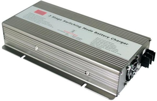 Источник питания AC-DC, зарядное устройство Pb, 360Вт, вход 90…132V AC/180-264VAC, ККМ, выход 28.8В/12,5A, рег. вых=26…28,8V, изоляция 3000В AC, в кожухе, 253х135х48,5мм, -20…+40С, вентилятор | код PB-360P-24 | MeanWell