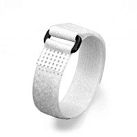Стяжки велькро КСВ-П 20*300 (Бел) (Fortisflex) | код 75034 | Fortisflex