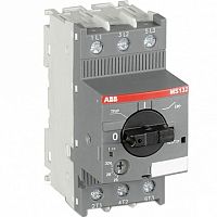 Силовой автомат для защиты электродвигателя MS132 1.6А 3P | код. 1SAM350000R1006 | ABB 