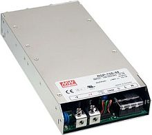 Источник питания AC-DC, 750Вт, ККМ, вход 90…264V AC, 47…63Гц /127…370В DC, выход 15В/50A, рег. вых 13.5…16В, эл. рег. 40…110% Uном./Iном., изоляция 3000В AC, в корпусе 295х127х41мм, -30…+70С | код RSP-750-15 | MeanWell
