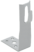 Дер. пр. кр. 6-8мм угловой h=60мм оц. сталь IEK | код ZDP87-11-1-68-60 | IEK