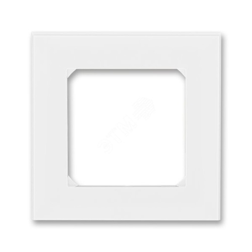 Рамка Levit 1 пост белый / белый | код 3901H-A05010 03W | ABB