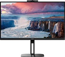 Монитор AOC 27 Q27V5CW черный IPS LED 1ms 16:9 HDMI M/M Cam матовая HAS Piv 300cd 178гр/178гр 2560x1440 75Hz FreeSync DP 2K USB 6.64кг | код 1867079 | AOC