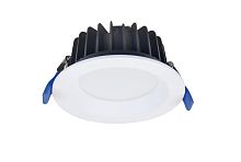 Светильник светодиодный FD 20 R 22 OP 940 D120 WH IP54 140х63мм 20Вт 4000К Ra 90 IP54 встраив. бел. даунлайт Русский Свет 11042023284