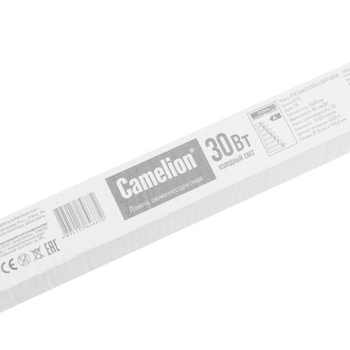 Лампа люминесцентная FT8-30W/33 30Вт T8 4200К G13 Camelion 5876 фото 5