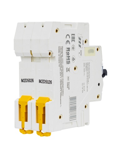 ARMAT Автоматический выключатель M06N 2P D 50А | код AR-M06N-2-D050 | IEK  фото 9