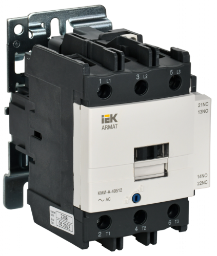 ARMAT Контактор КМИ-А-49512 LC1D 95А 24В/АС3 1НО/1НЗ IEK | код AR-ACC-41-095-024-11 | IEK