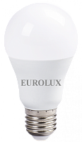 Лампа светодиодная LL-E-A60-11W-230-6K-E27 (груша, 11Вт, холод., Е27) Eurolux, , Шт | код 76/2/73 | EUROLUX