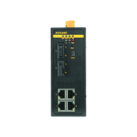 Коммутатор SICOM3000A-LITE-2M4T-SC05-L2-L2 300071541 2 100Base-FX multi mode fiber ports, SC connector, 1310nm, 5km, 4 10/100Base-TX ports, Console Port Mini USB | код 00-06151644 | Kyland