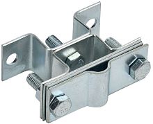 Держатель полоса/пруток 25-40мм/6-8мм оцинкованная сталь HDZ IEK | код ZDP51-14-1-68-40 | IEK