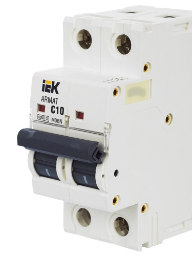 ARMAT Автоматический выключатель M06N 2P C 10А | код AR-M06N-2-C010 | IEK фото 9 ARMAT Автоматический выключатель M06N 2P C 10А | код AR-M06N-2-C010 | IEK фото 9