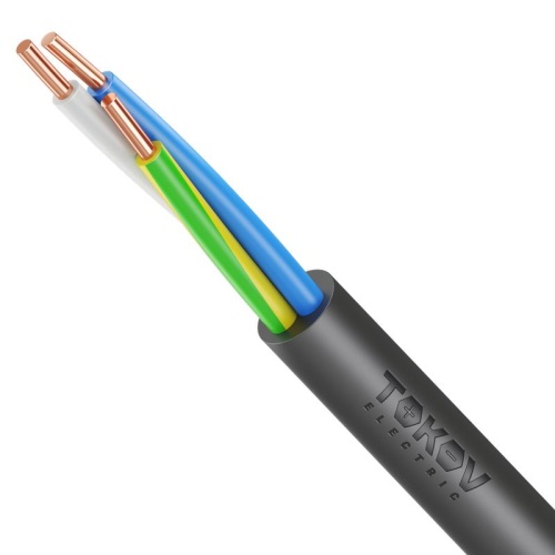 Кабель TOKOV ELECTRIC ВВГнг(А)-LSLTx 3х6 ОК (N PE) 0.66кВ (м) УТ000030895 Кабель TOKOV ELECTRIC ВВГнг(А)-LSLTx 3х6 ОК (N PE) 0.66кВ (м) УТ000030895
