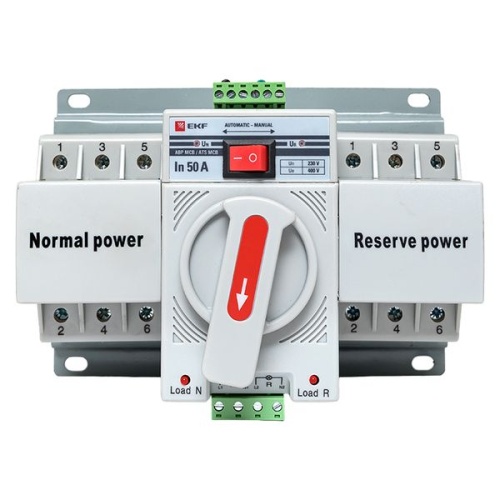 Устройство АВР МСB 50А (C) 3Р 400В PROxima | код ats-mcb-50c-3p-pro | EKF фото 3