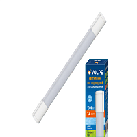 ULT-Q218 14W/NW IP65 WHITE Светильник светодиодный накладной ТМ Volpe Белый свет (4000K). Степень защиты IP65.Корпус белый | код UL-00002581 | Uniel